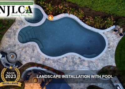 Takla Landscape installation with pool Excellence